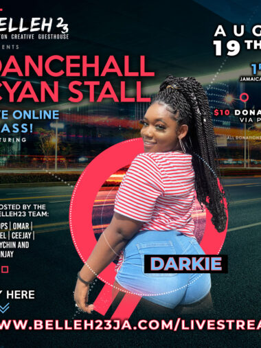 Dancehall Cyan Stall – DARKIE – Aug 19th