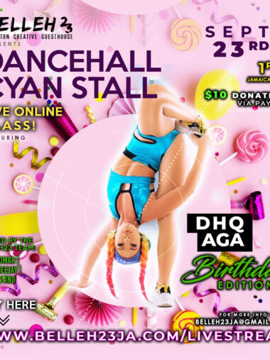 Dancehall Cyan Stall – DHQ AGA – Sept 23rd