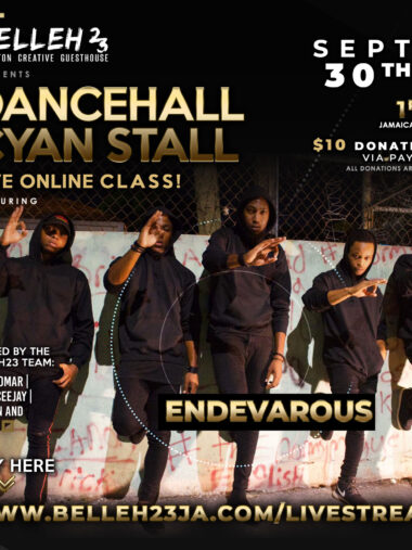 Dancehall Cyan Stall – Endevarous – Sept 30th