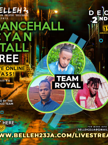 Dancehall Cyan Stall – Team Royal – Dec 2nd
